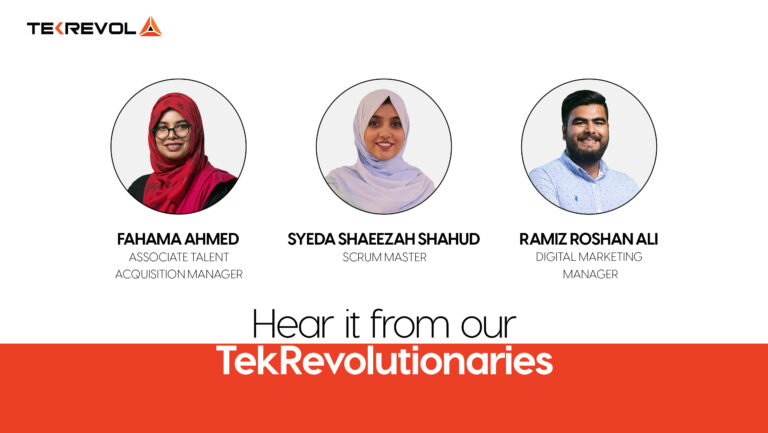 Hear It from Our TekRevolutionaries
