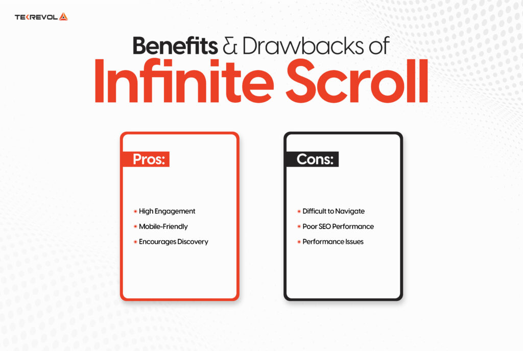 Benefits and Drawbacks of Infinite Scroll