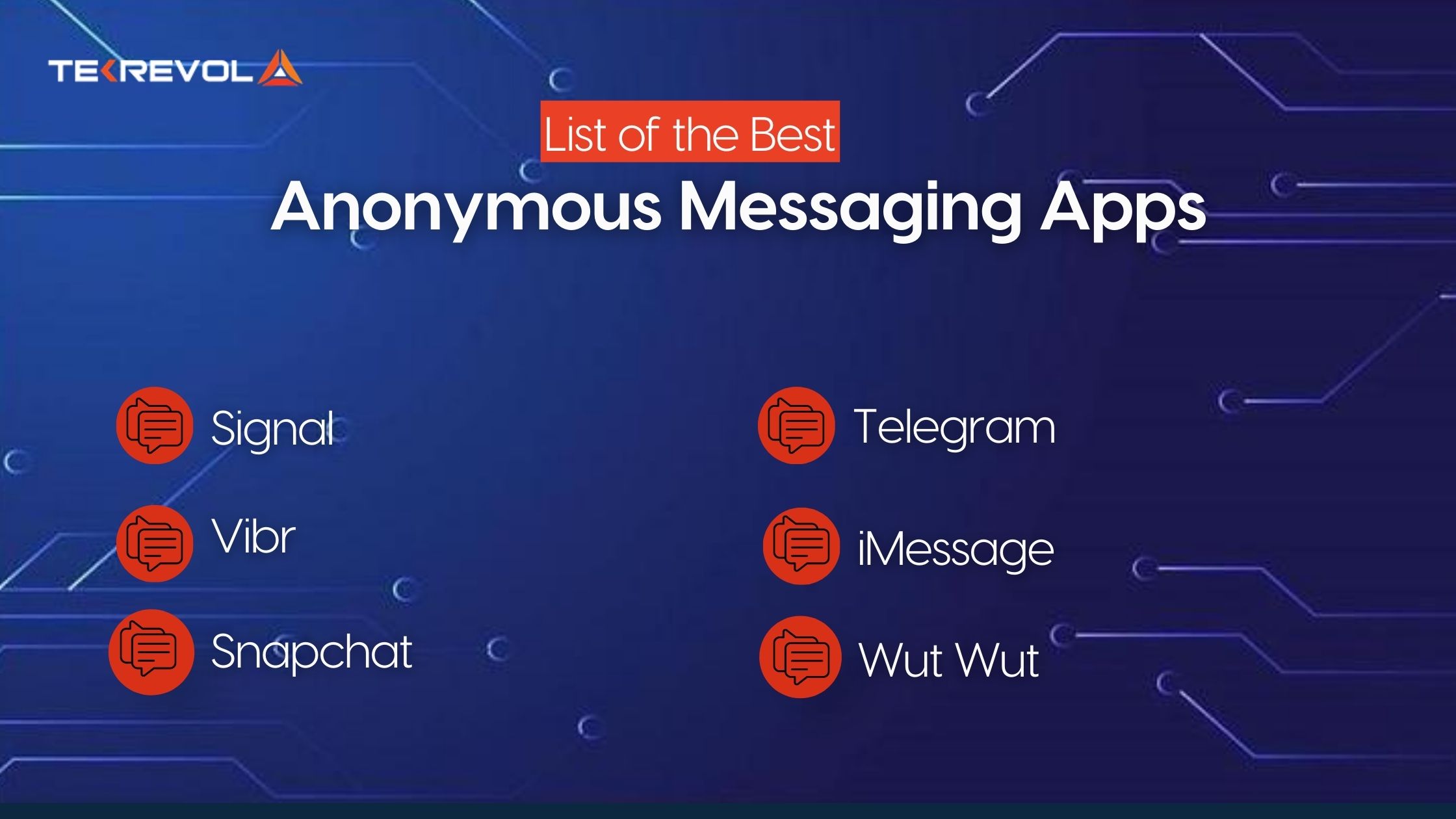 List of the Best Anonymous Messaging Apps