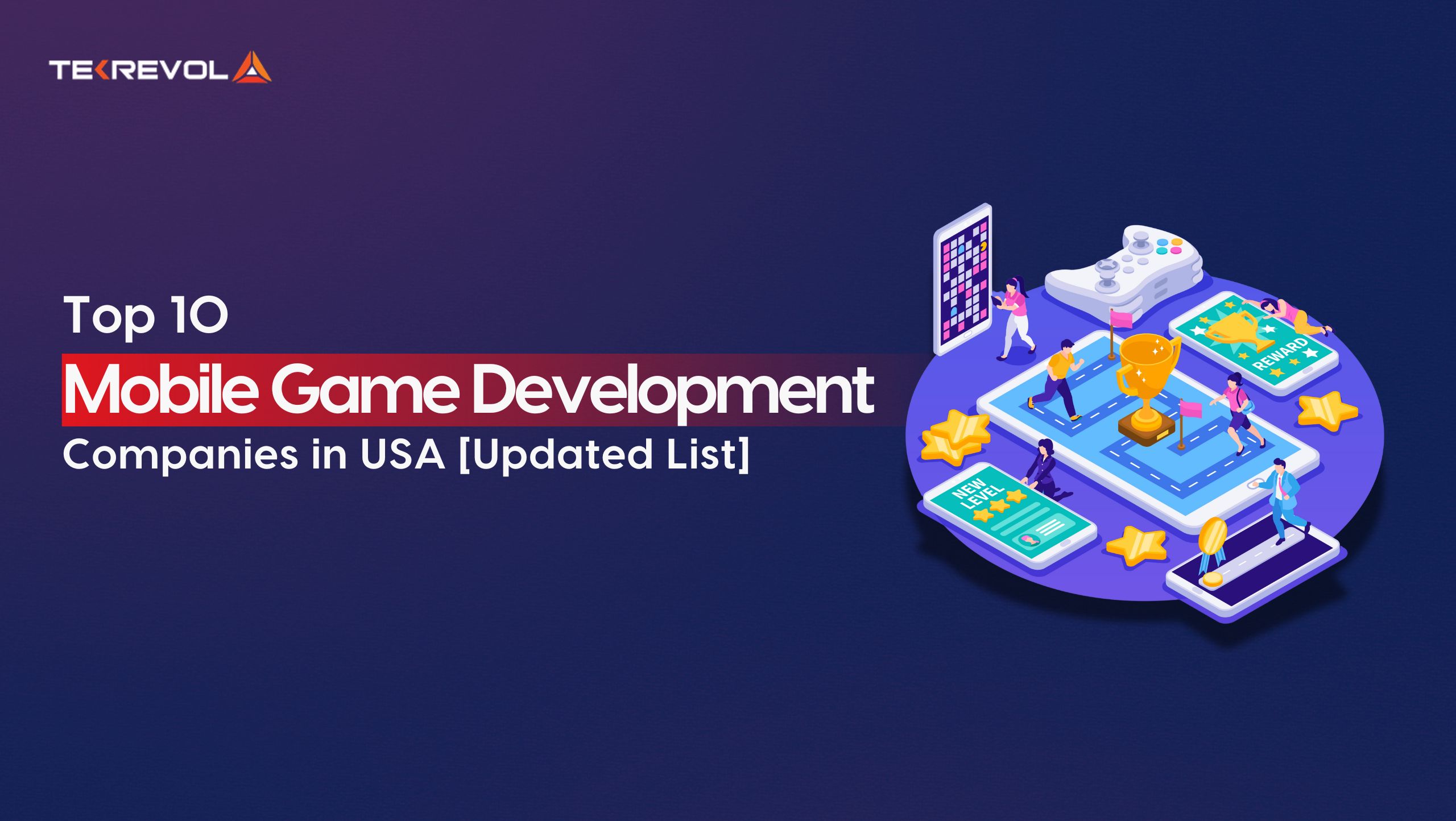 Top Mobile Game Development Companies in USA [2025 List]