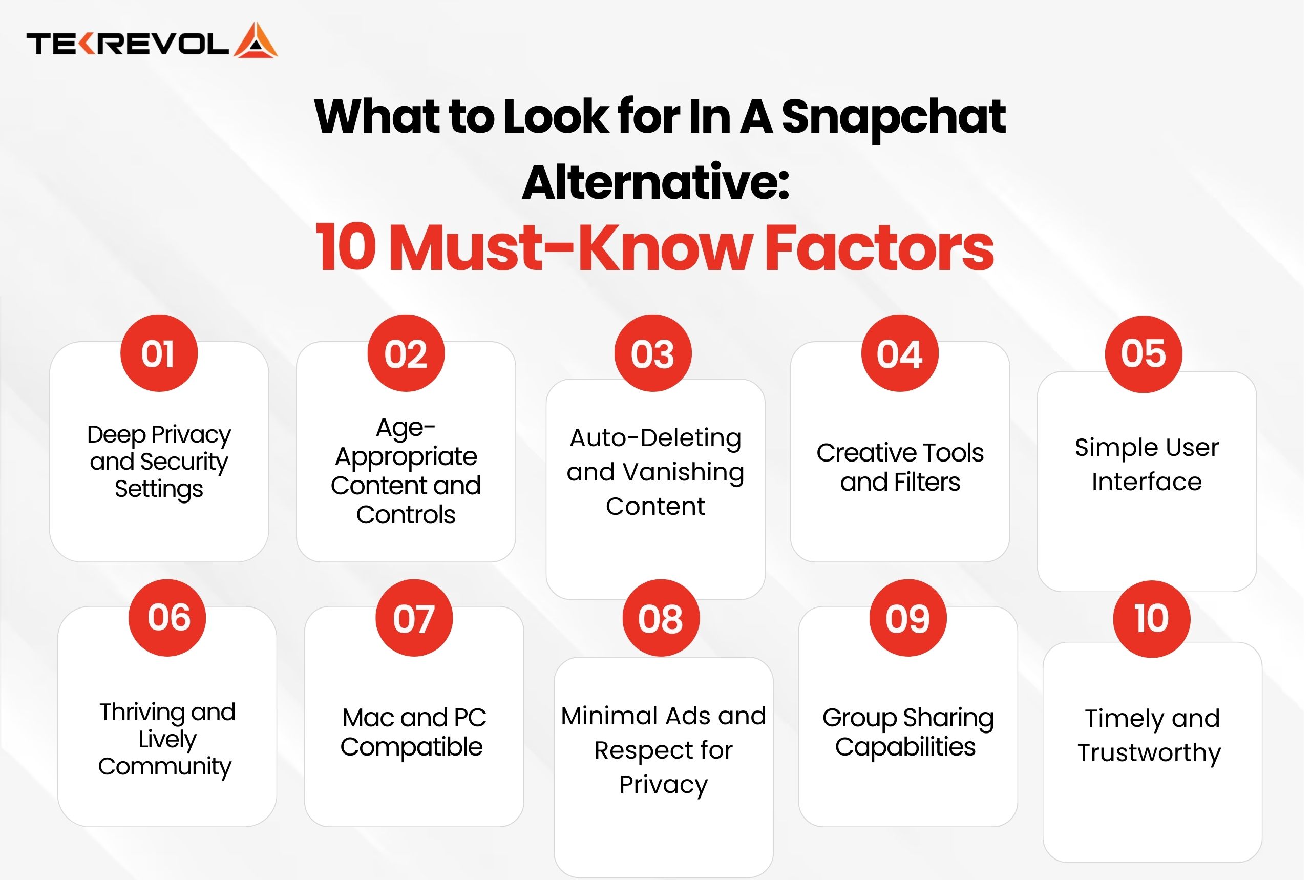 What to Look for in a Snapchat Alternative: 10 Must-Know Factors