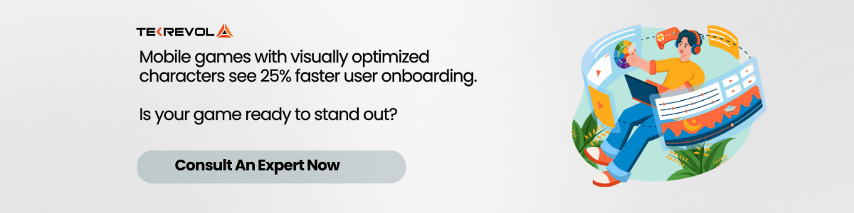 Mobile games with visually optimized characters see 25% faster user onboarding. Is your game ready to stand out?