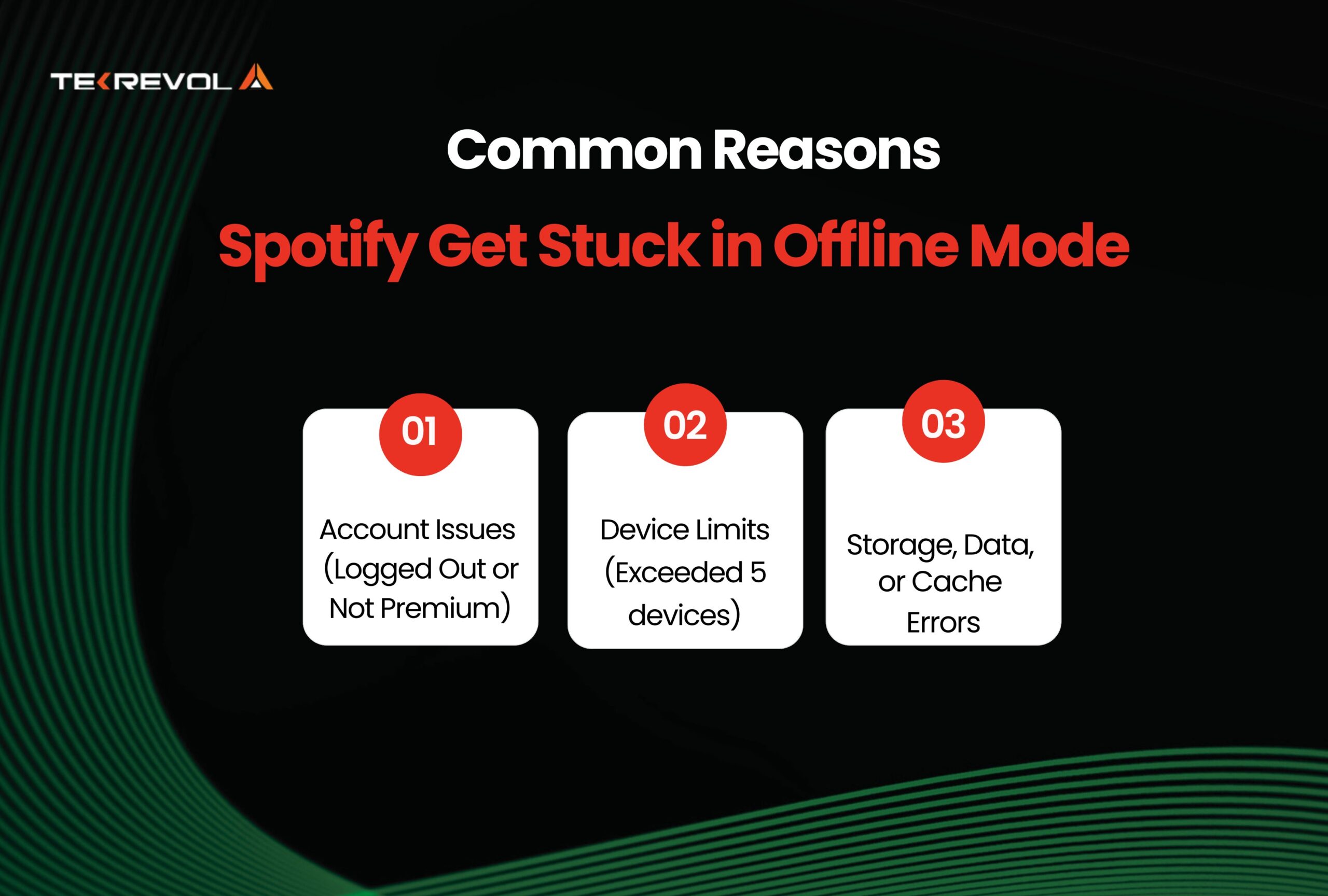 Why Does Spotify Get Stuck in Offline Mode? [Common Reasons with Fixes]