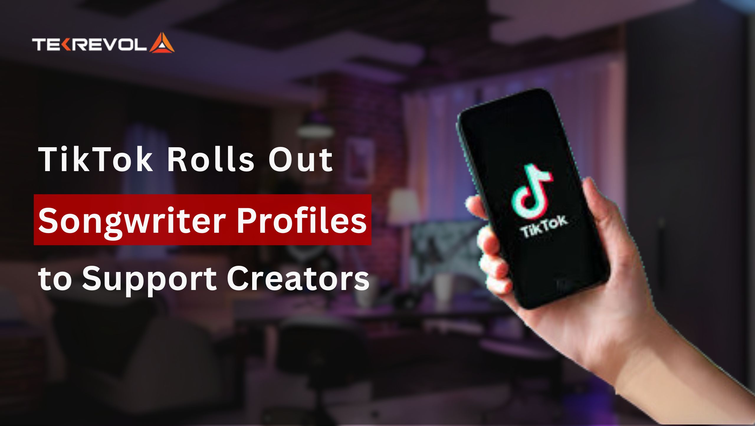 TikTok Adds Songwriter Profiles and Music Tab to Support Creators