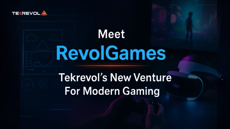 Meet RevolGames: Tekrevol’s New Venture For Modern Gaming