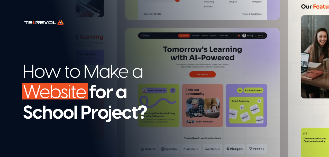 How to Make a Website for a School Project?