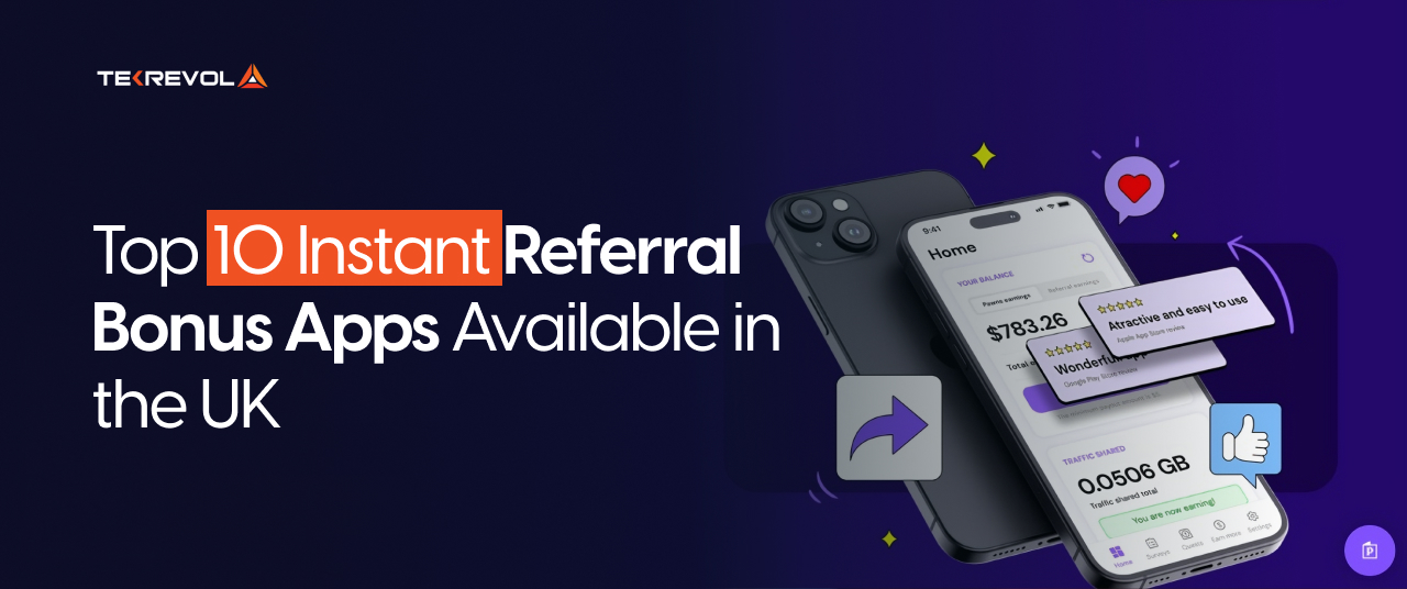 Top Instant Referral Bonus Apps Available in the UK