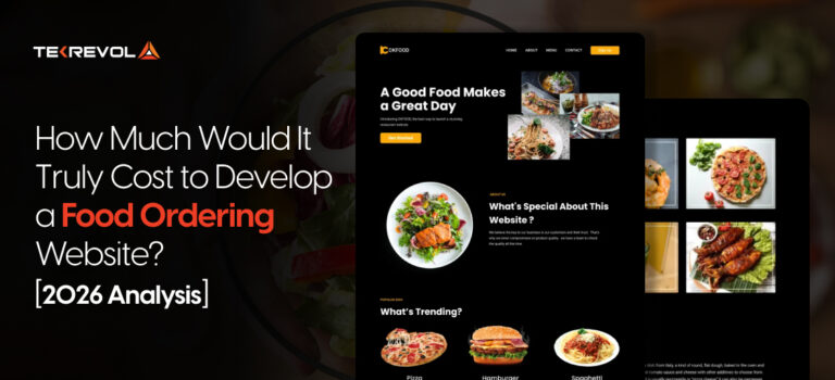 How Much Does it Cost to Develop a Food Ordering Website? [2026 Analysis]
