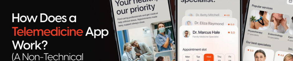 How Does a Telemedicine App Work? (A Non-Technical Breakdown)