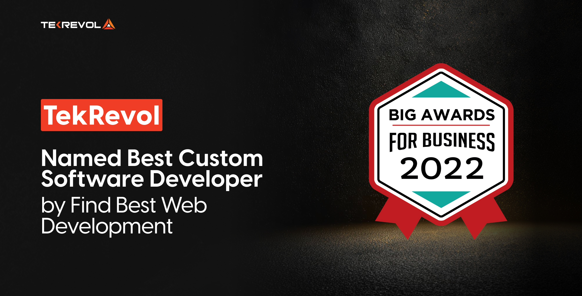 TekRevol Named Best Custom Software Developer by FindBestWebDevelopment