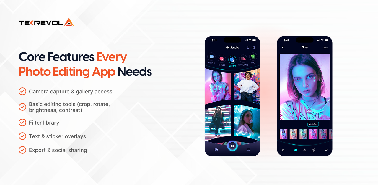 Image displaying core features every photo editing app needs